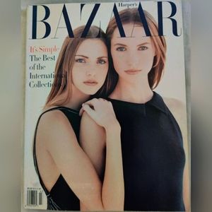 1993 Rare Harper's Bazaar March Issue
